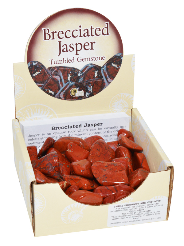 Brecciated Jasper Tumble Stones